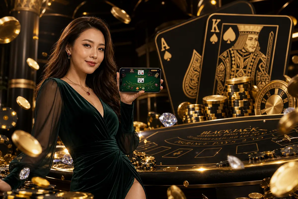 waja88 Casino lounge VIP meja premium