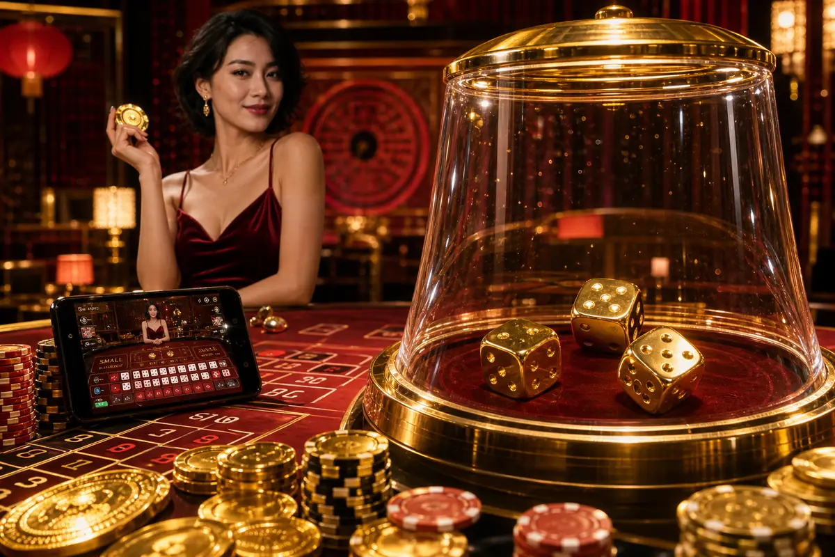 waja88 Casino meja live dealer baccarat